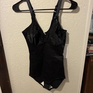 Vintage Another Youthful Creation Shapewear Bodysuit 36 Fits B C D Cup Black USA